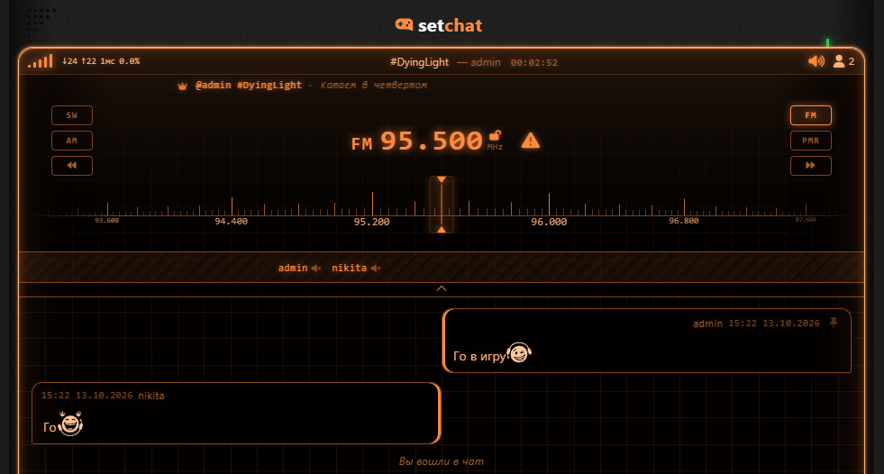 Цифровой тюнер SetChat